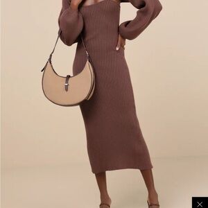 Lulu's Brown Autumn Aura Two Piece set XS